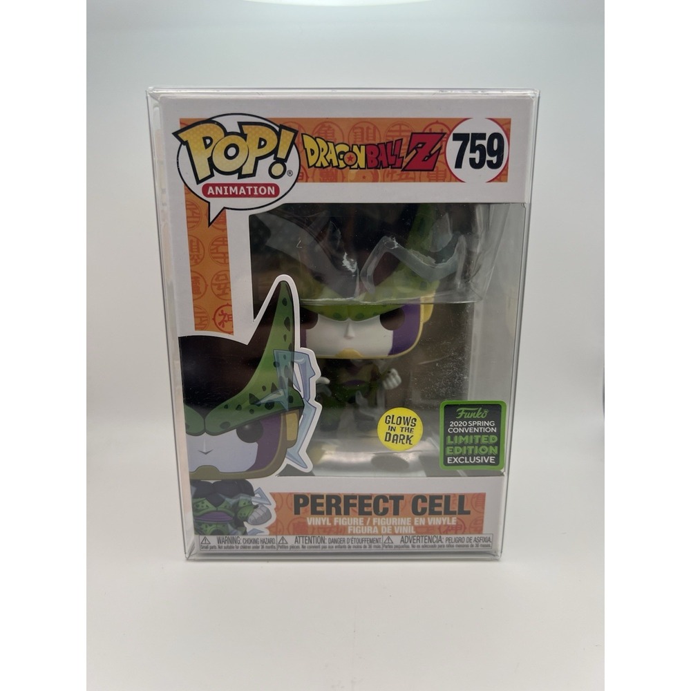 Funko Pop! Vinyl: Dragon Ball - Perfect Cell (Glows in the Dark) Protective Case